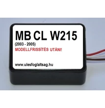 Mercedes CL W215 ulesfoglaltsag emulator