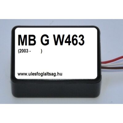 MB G W463 ulesfoglaltsag emulator