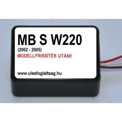 MB S W220 ulesfoglaltsag emulator